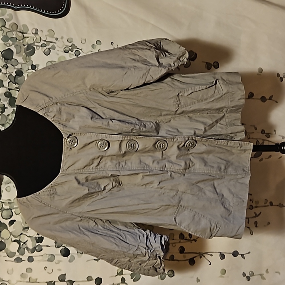 Lane Bryant 🖤 gray jacket (#14)
